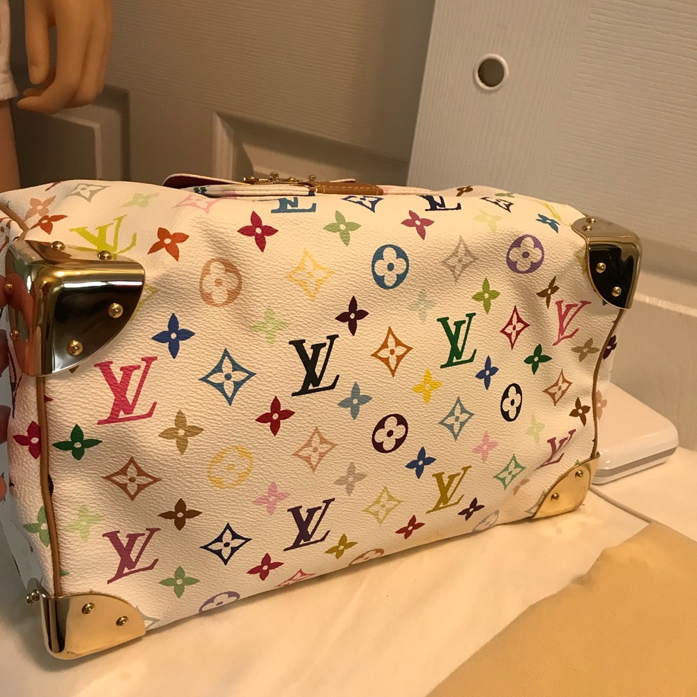 ‼️SOLD‼️ Authentic Louis Vuitton. Speedy 30 multi - Picture 5 of 8